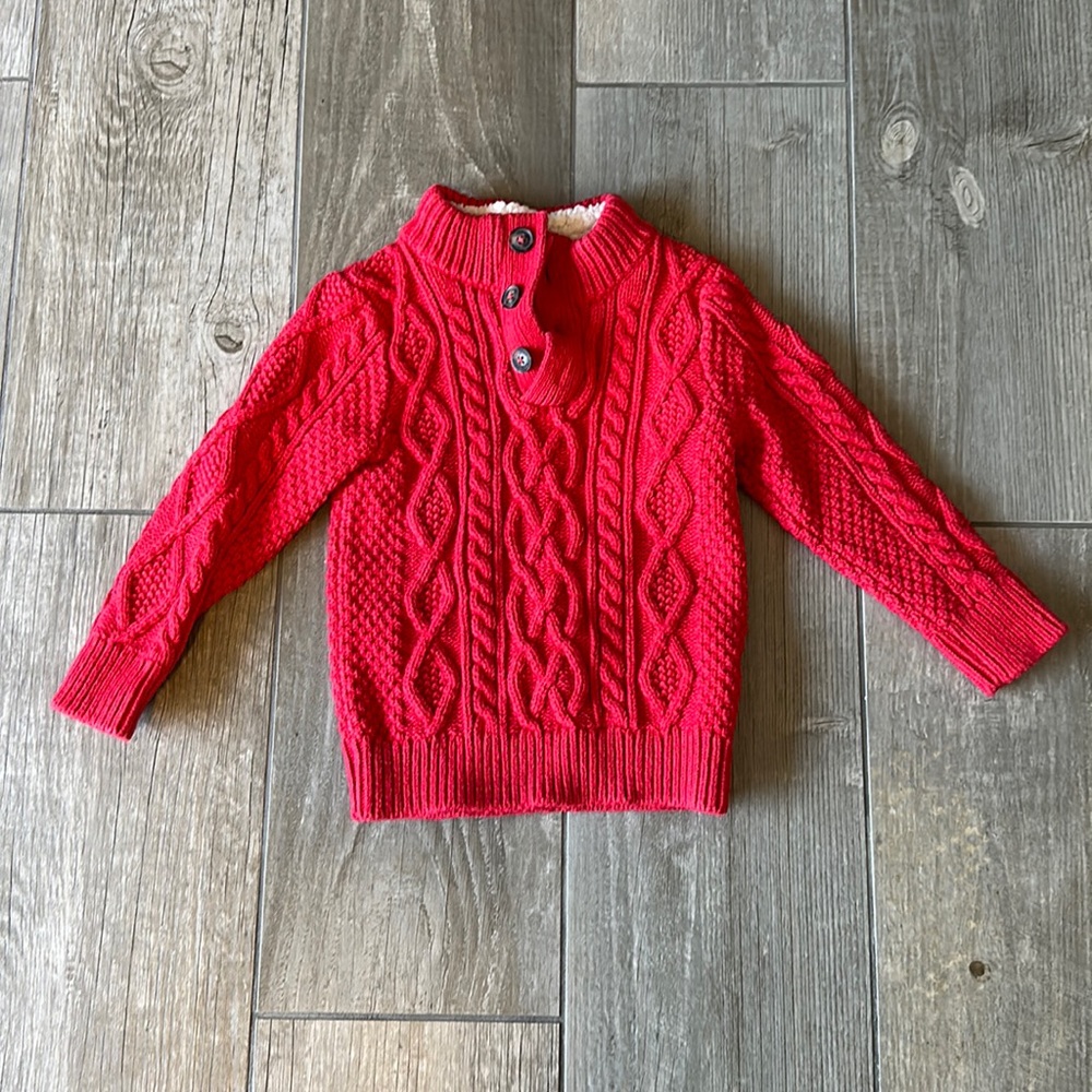 Gap cable knit sweater 3t